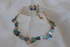 Ocean Mosaic – Mavi Mineli Set