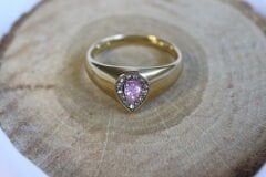 Blush Crown - Paslanmaz Çelik Yüzük