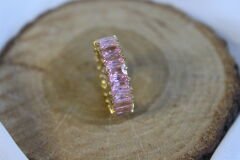 Pink Lattice – Paslanmaz Çelik Yüzük