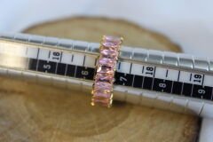 Pink Lattice – Paslanmaz Çelik Yüzük