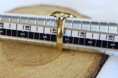 Moon Frame – Sedef Işıltılı Paslanmaz Çelik Yüzük