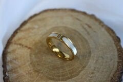 Ivory Trace – Paslanmaz Çelik Yüzük