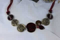 Red Forest -Bohem Vintage Kolye