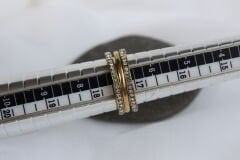 Orbit Shine – Altın Kaplama Yüzük Seti