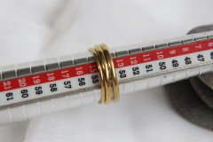 Golden Loop – Zincir Halka Yüzük Seti (3'lü)