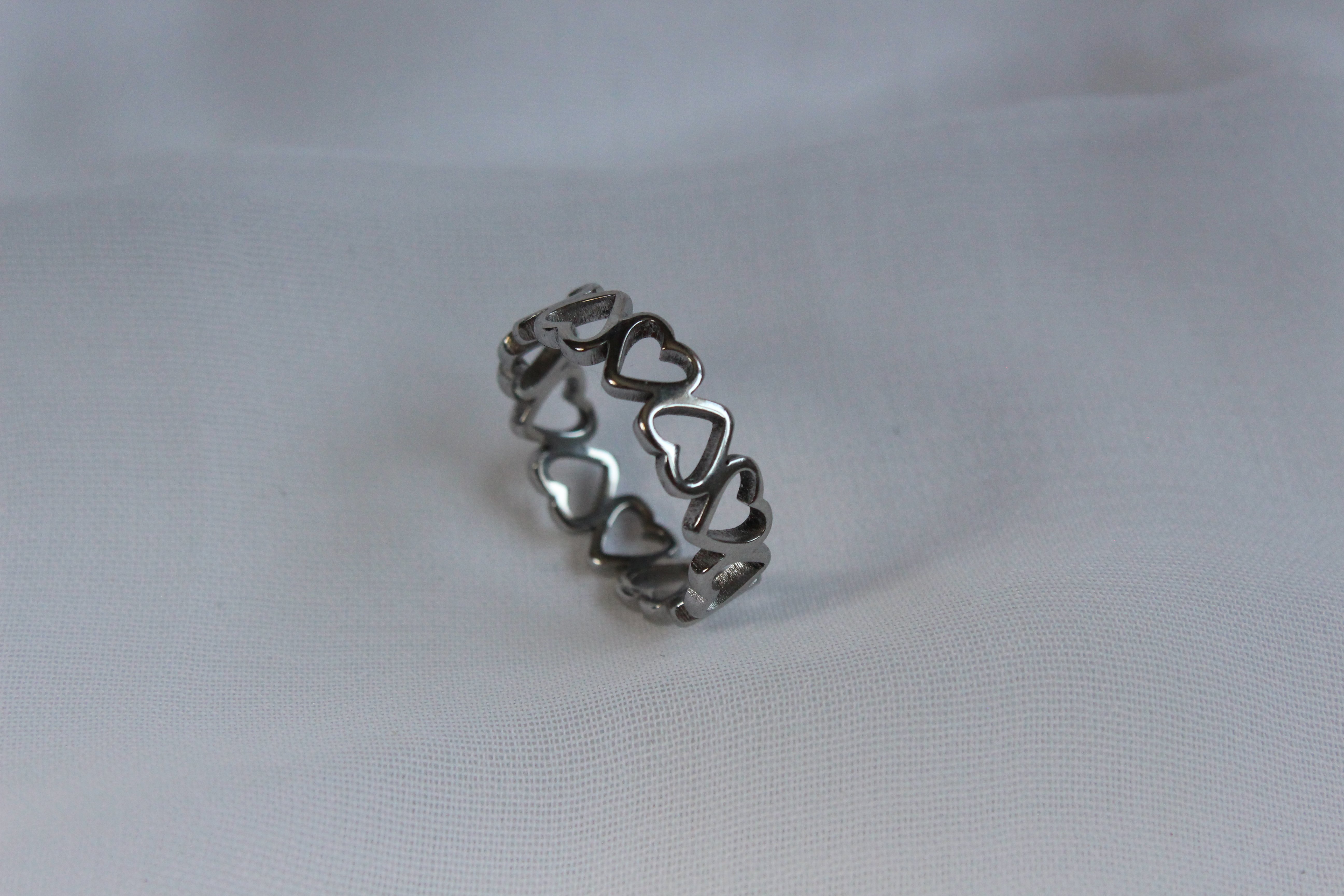 Silver Pulse – Gümüş Kaplama Kalp Yüzük