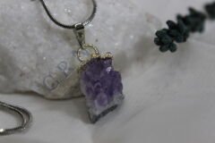 Wild Amethyst - Ham Ametist Kolye