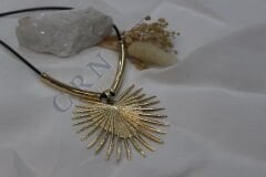 Solar Flare - Güneş Saçaklı Bohem Kolye