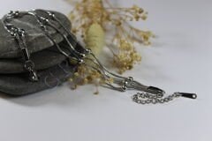 Silver Motion - Dorikalı Silver Çelik Bileklik