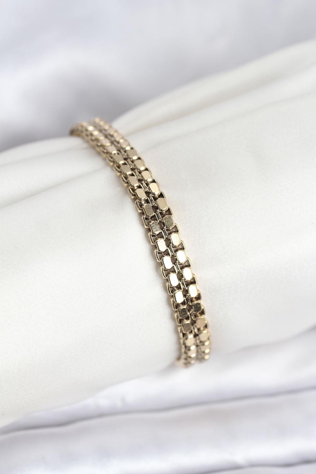 316L Çelik Gold Renk Kadın Bileklik