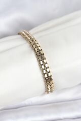 316L Çelik Gold Renk Kadın Bileklik