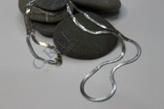 Silver Flow – Yılan Form Zincir