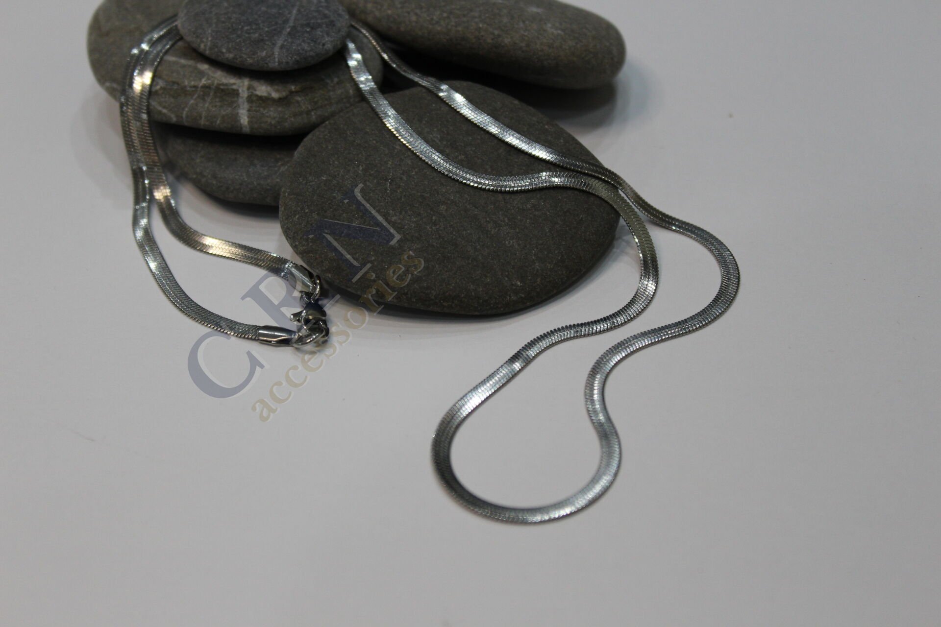 Silver Flow – Yılan Form Zincir