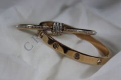 Gilded Duoi– Taş Detaylı Kelepçe Seti