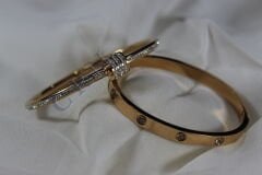 Gilded Duoi– Taş Detaylı Kelepçe Seti