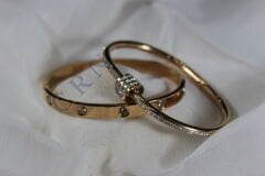 Gilded Duoi– Taş Detaylı Kelepçe Seti