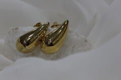 Liquid Gold – Damla Form Küpe