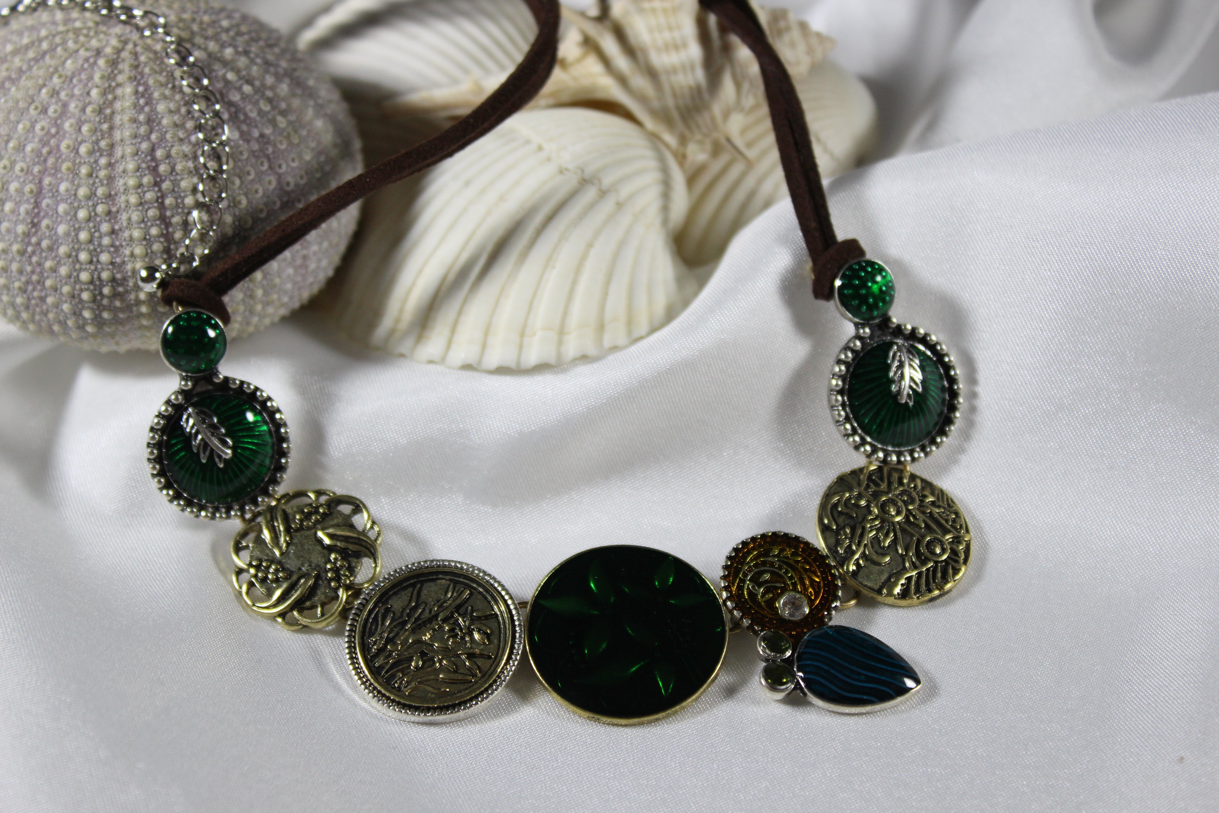 Blue Forest -Bohem Vintage Kolye