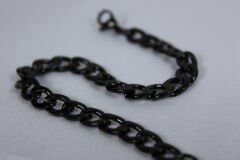 Black Rope - Siyah Zincir Bileklik