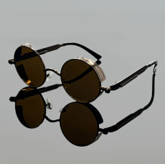 Mad Style - Steampunk Yuvarlak Unisex Gözlük