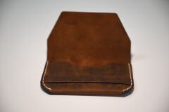 Spor Cüzdan - Kahverengi/Krem İpli