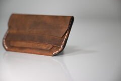 Spor Cüzdan - Kahverengi/Krem İpli