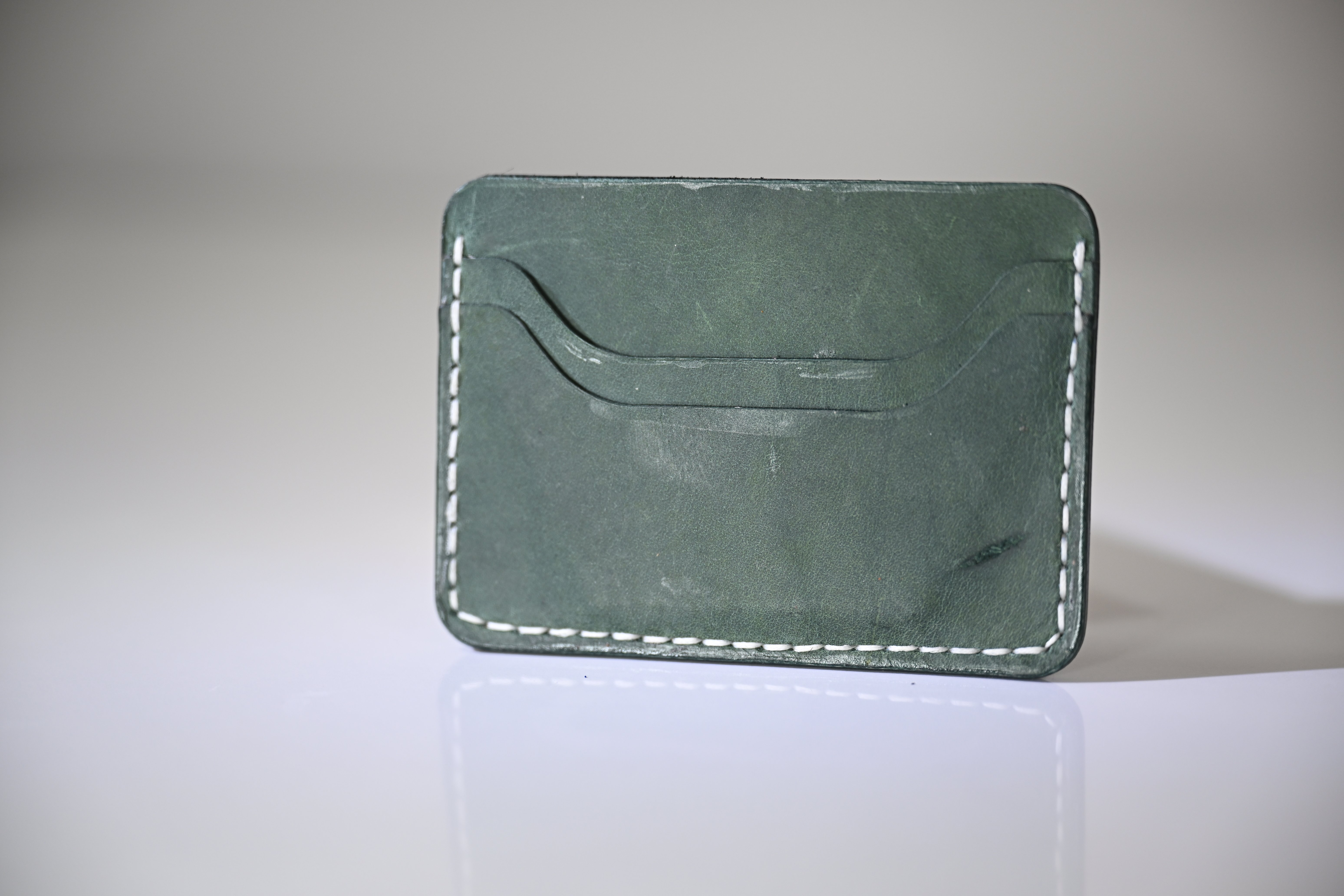 PREMİUM KARTLIK - YEŞİL/BEYAZ İPLİ