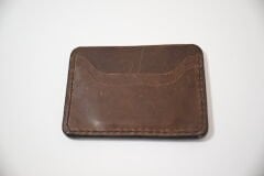 PREMİUM KARTLIK - KAHVERENGİ/KAHVE İPLİ