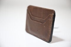 PREMİUM KARTLIK - KAHVERENGİ/KAHVE İPLİ